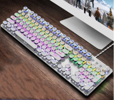 Elevate Your Gaming with the 104 Key LED Backlit Mechanical Gaming Keyboard