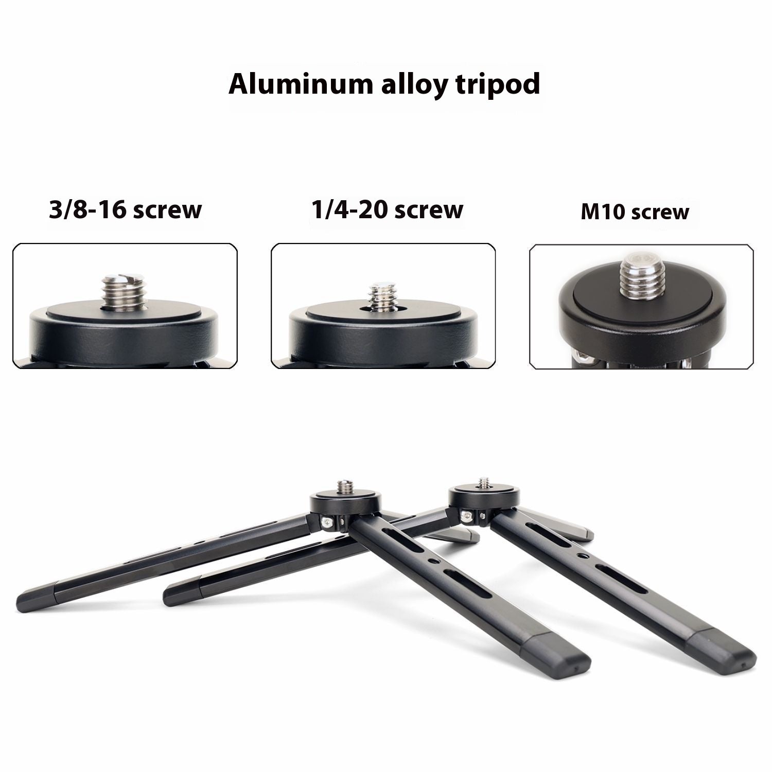 Transform Your Mobile Photography with the Aluminum Alloy Desktop Tripod
